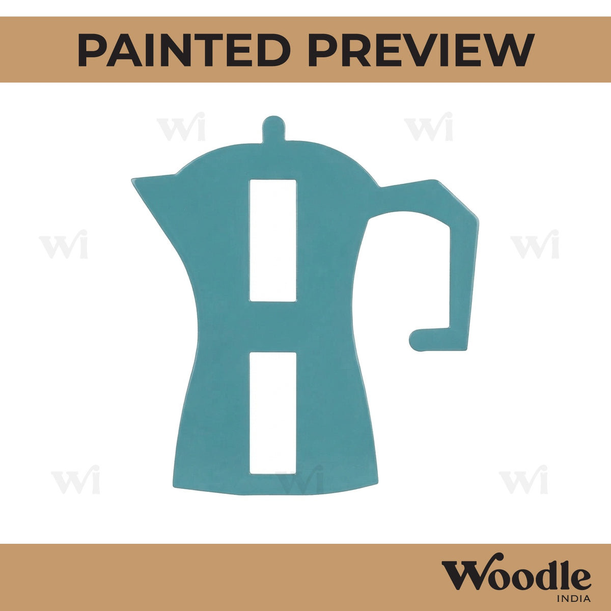 Kettle Cutout MDF Design 9