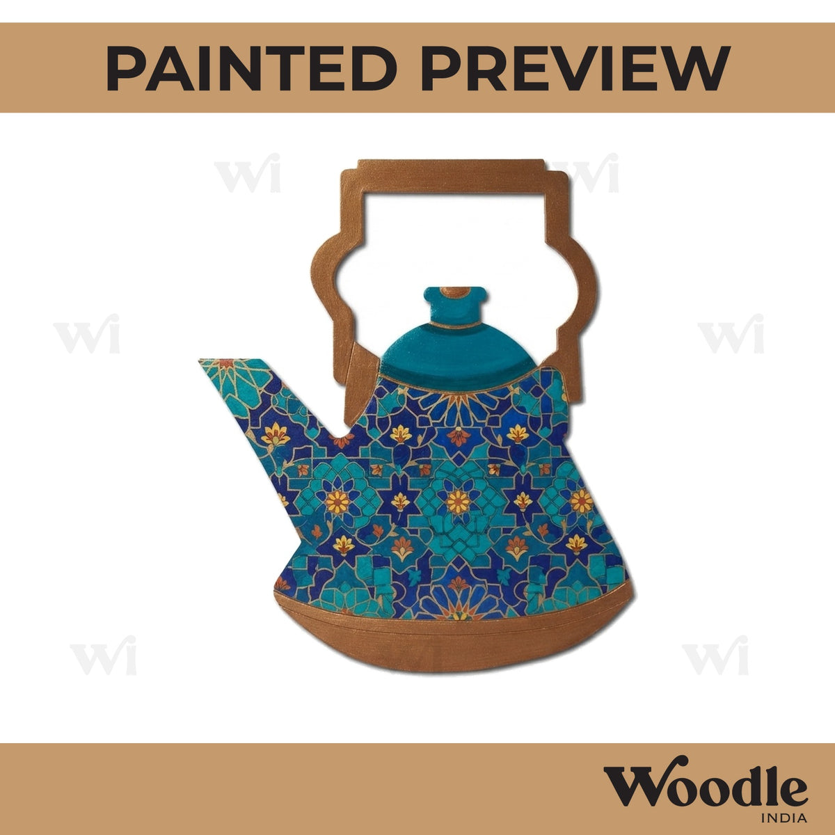 Kettle Pre Marked MDF Design 4