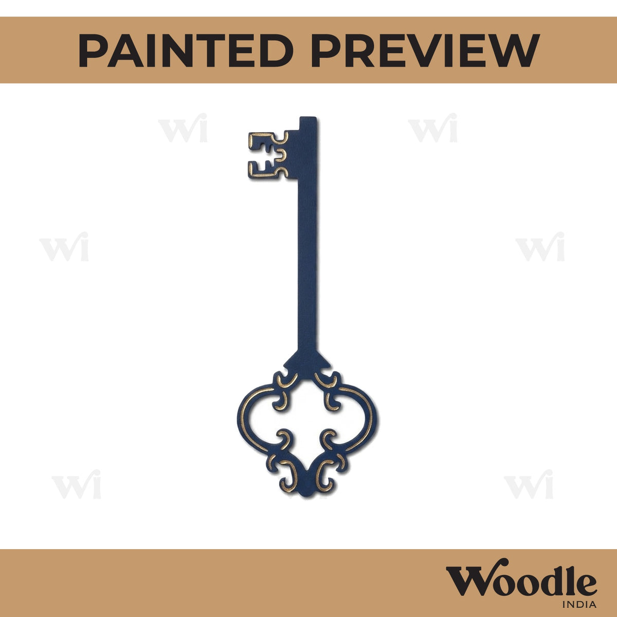 Key Cutout MDF Design 10