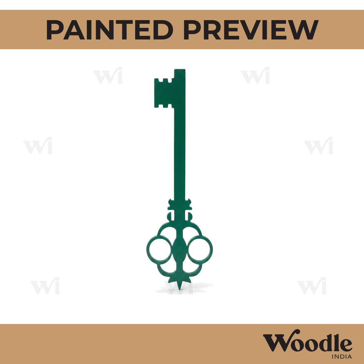 Key Cutout MDF Design 12