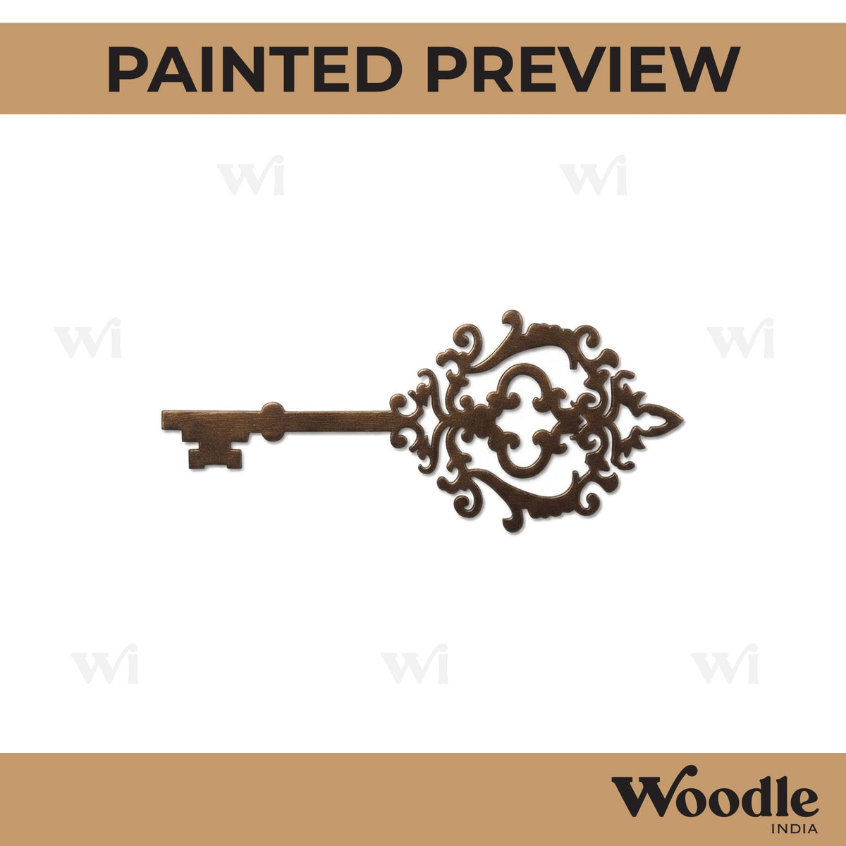 Key Cutout MDF Design 4