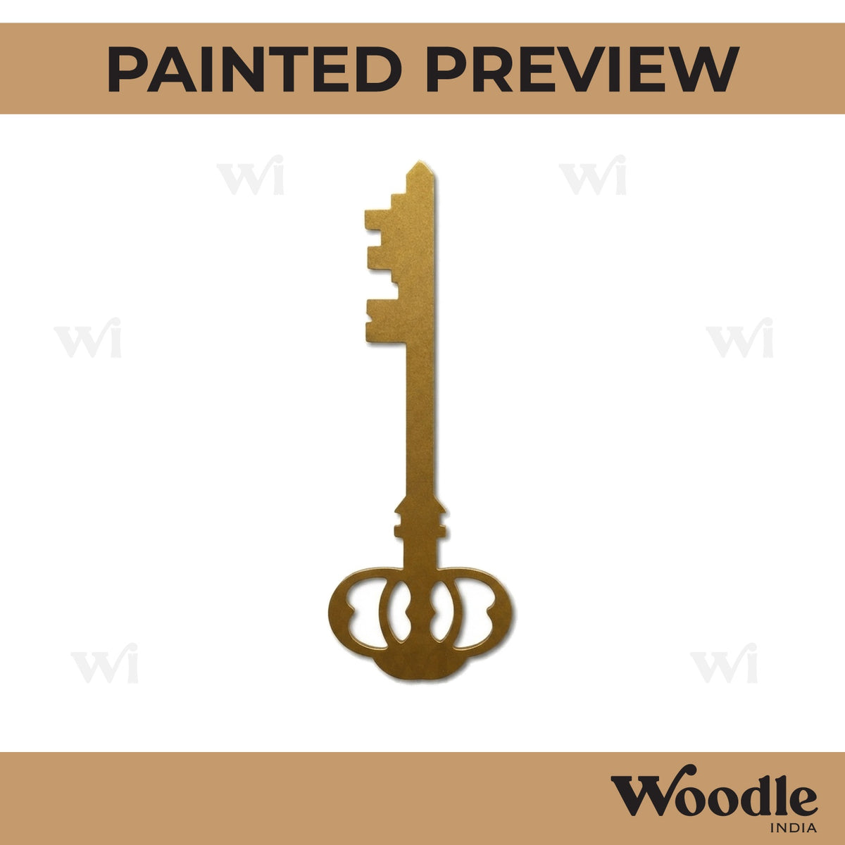 Key Cutout MDF Design 7