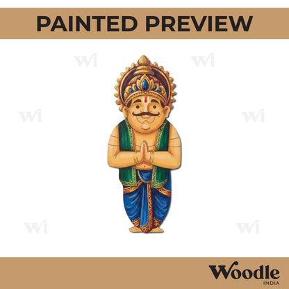 King Dashrath Pre Marked MDF Design 2