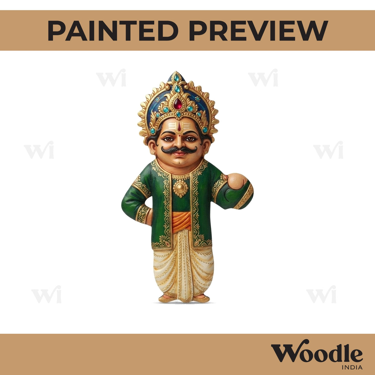 King Dashrath Pre Marked MDF Design 3