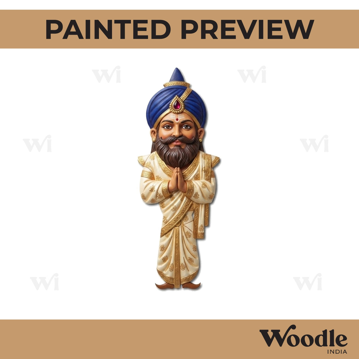 King Dashrath Pre Marked MDF Design 6