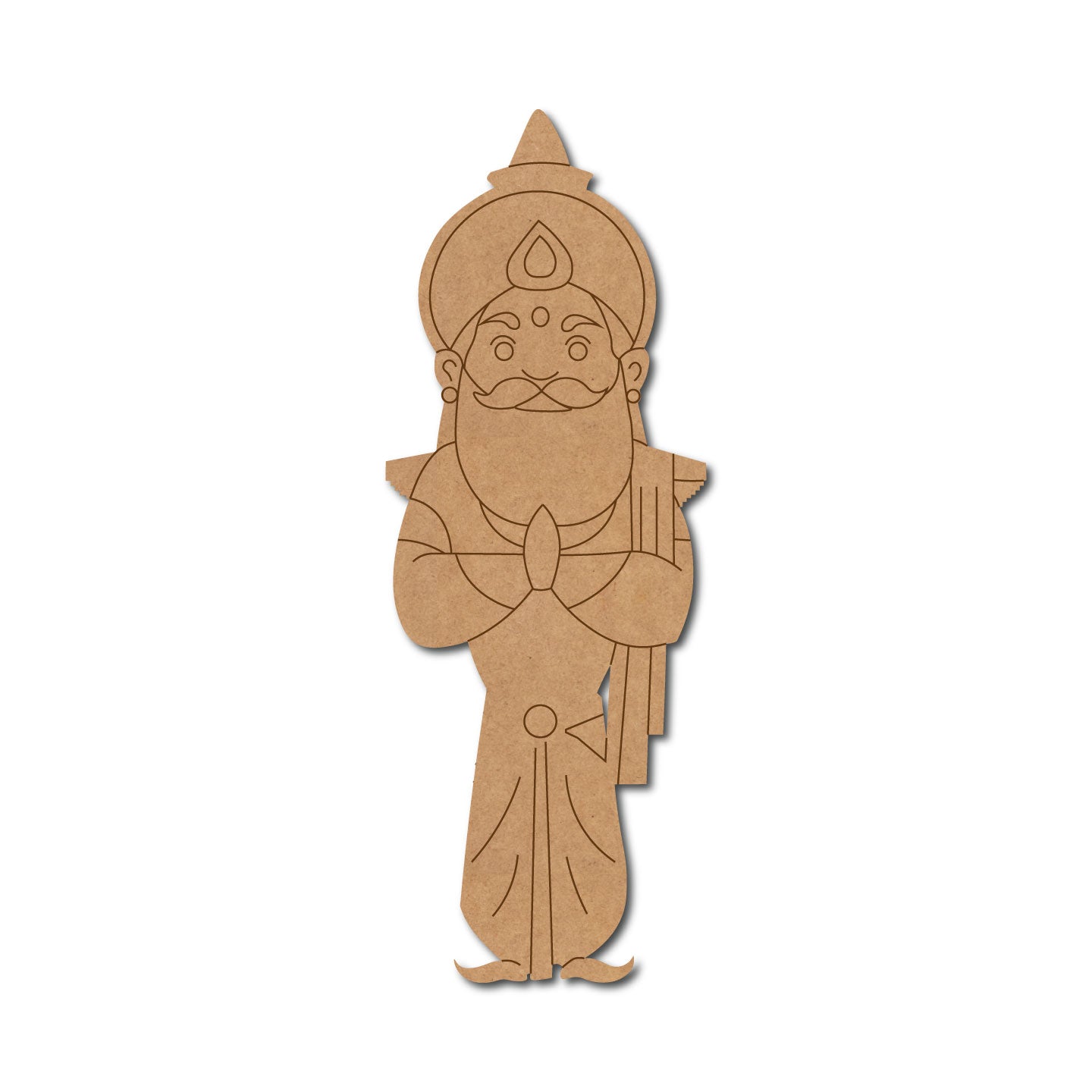 King Dashrath Pre Marked MDF Design 6