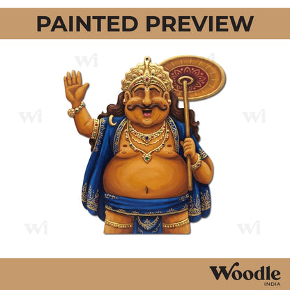 King Mahabali Pre Marked MDF Design 1