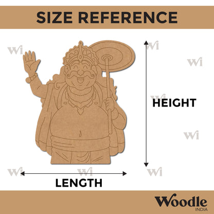 King Mahabali Pre Marked MDF Design 1