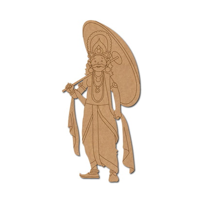 King Mahabali Pre Marked MDF Design 5