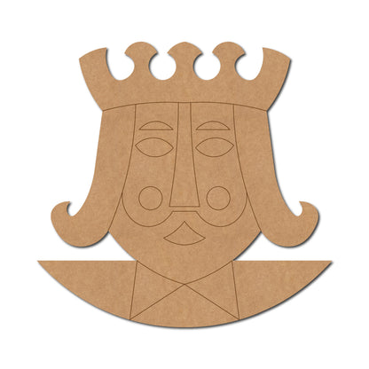 King Poker Pre Marked MDF Design 1