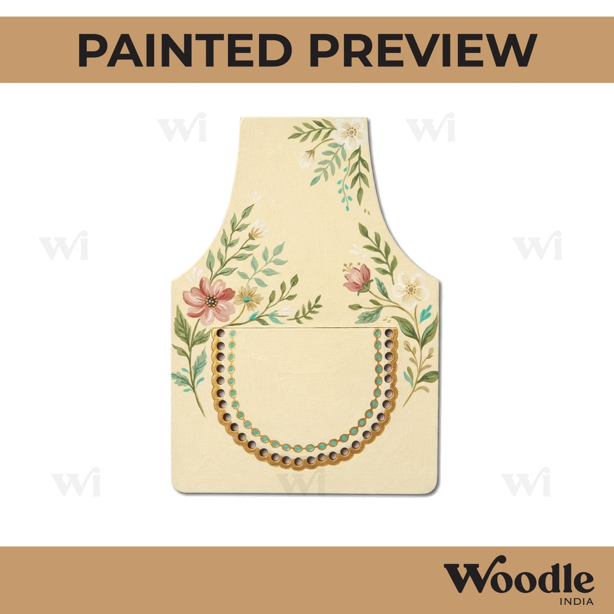 Kitchen Apron Pre Marked MDF Design 1