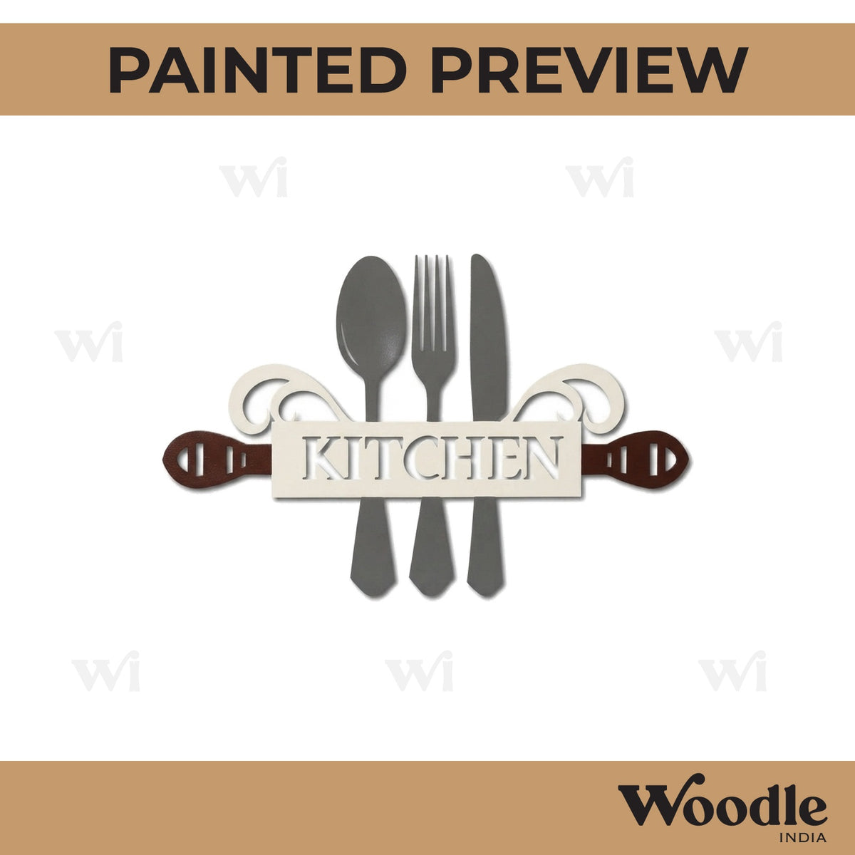 Kitchen Cutout MDF Design 1