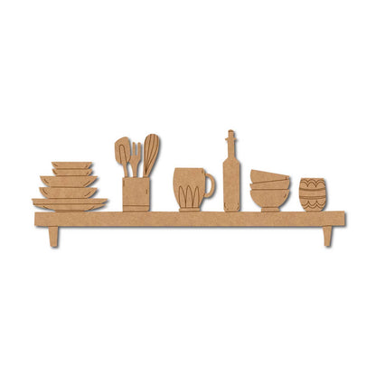 Kitchen Utensils Pre Marked Base MDF Design 1