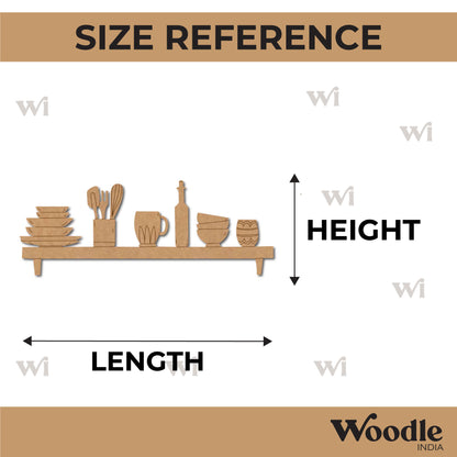 Kitchen Utensils Pre Marked Base MDF Design 1
