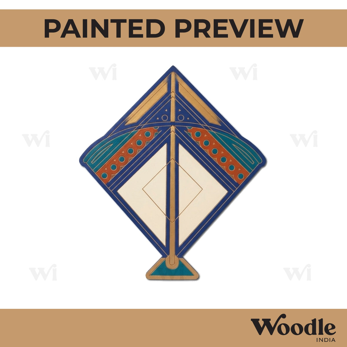 Kite Pre Marked MDF Design 1