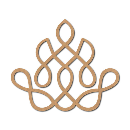 Kolam Muggu Pattern Cutout MDF Design 10
