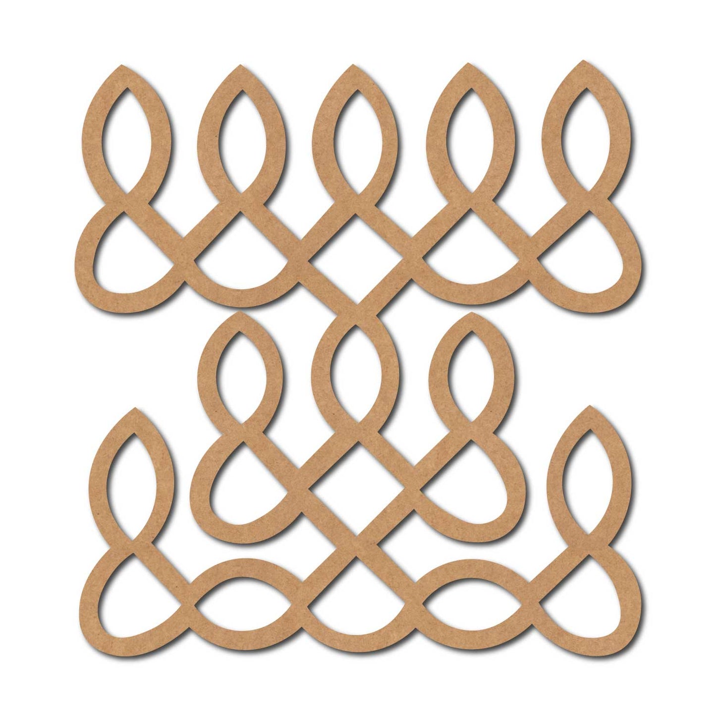 Kolam Muggu Pattern Cutout MDF Design 11