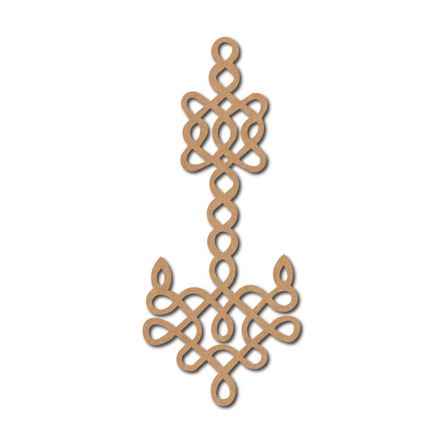 Kolam Muggu Pattern Cutout MDF Design 13