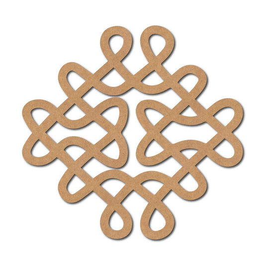 Kolam Muggu Pattern Cutout MDF Design 18