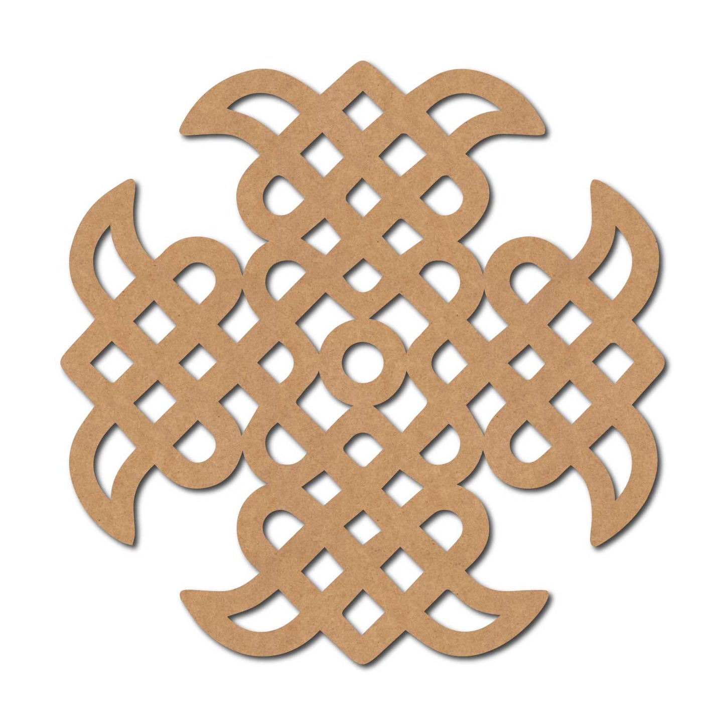 Kolam Muggu Pattern Cutout MDF Design 20