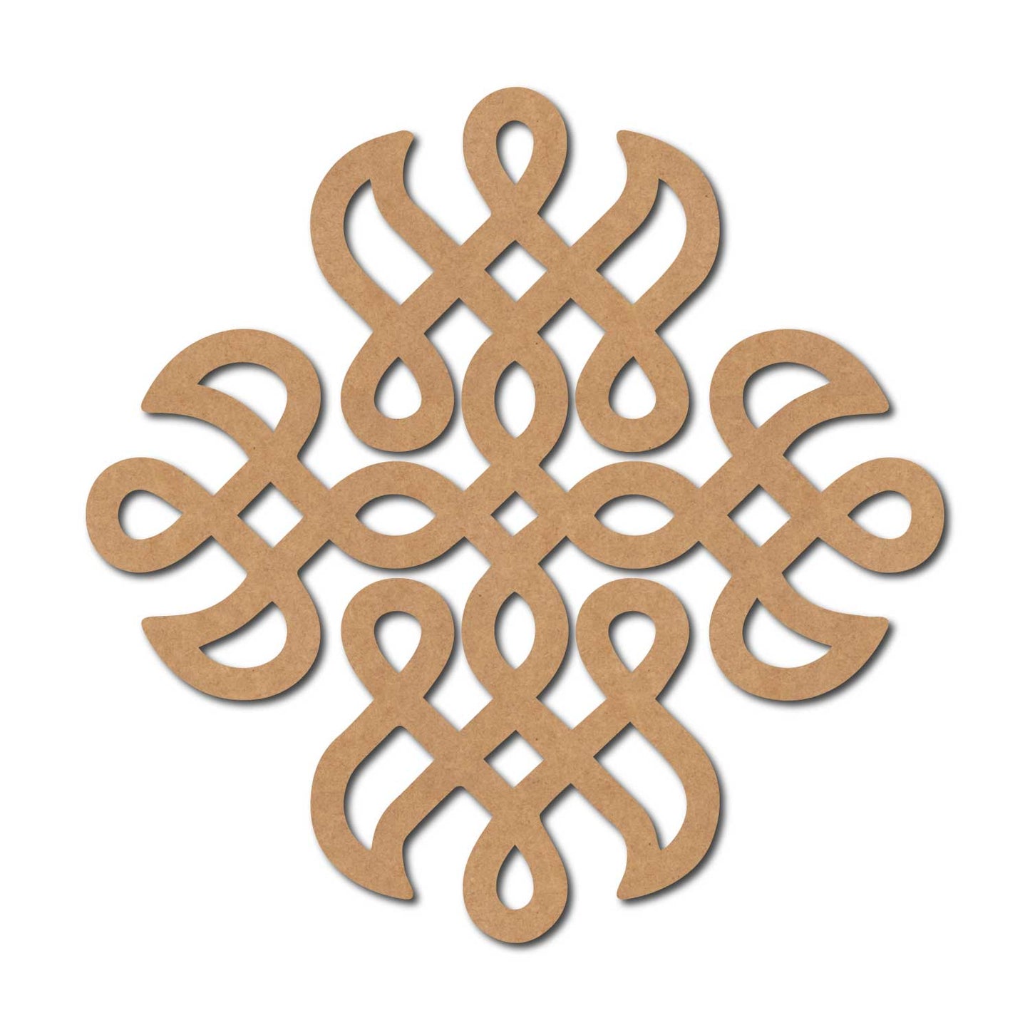 Kolam Muggu Pattern Cutout MDF Design 21
