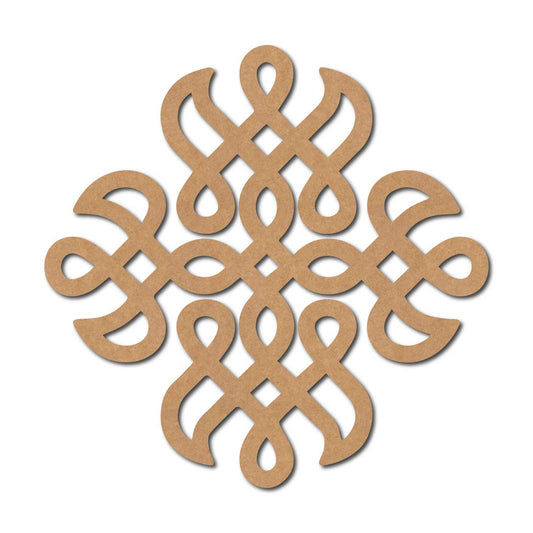 Kolam Muggu Pattern Cutout MDF Design 21