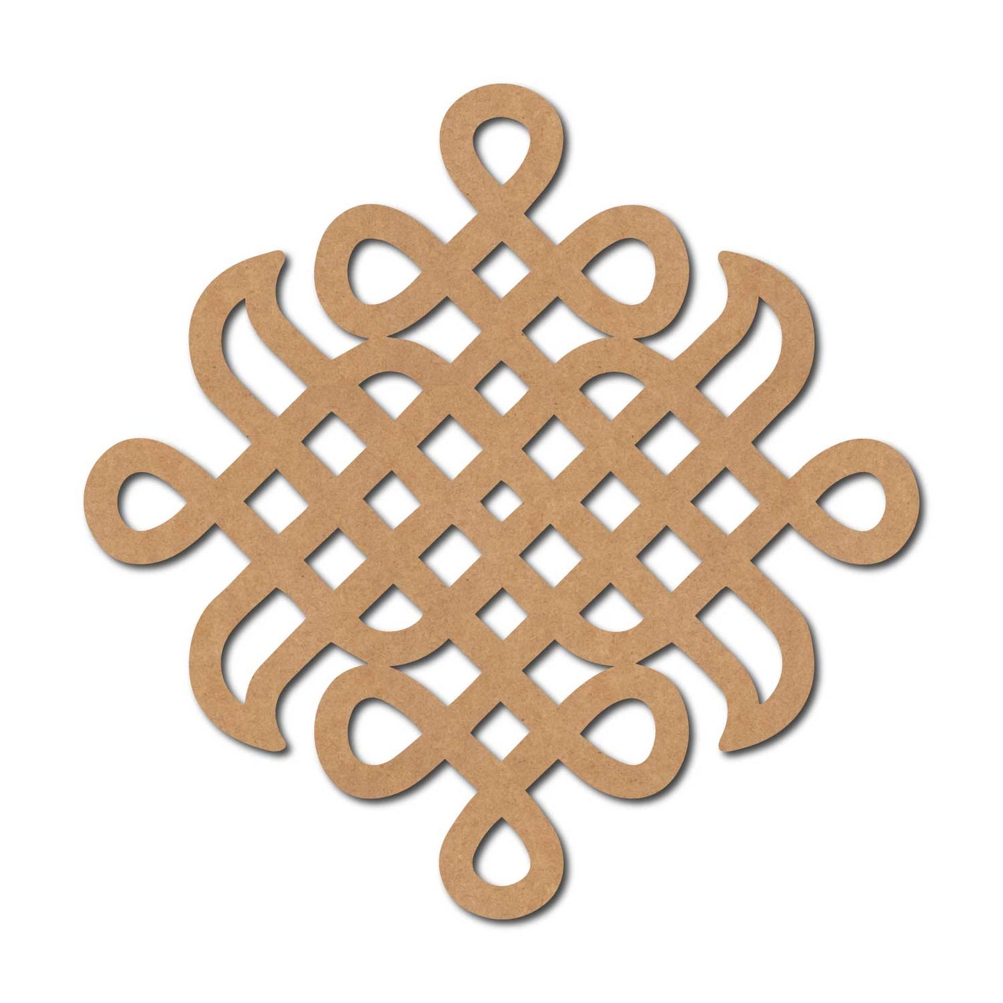 Kolam Muggu Pattern Cutout MDF Design 22