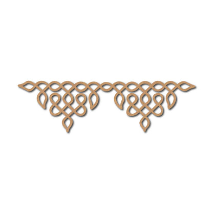 Kolam Muggu Pattern Cutout MDF Design 25
