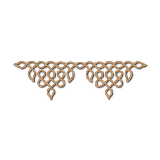 Kolam Muggu Pattern Cutout MDF Design 25