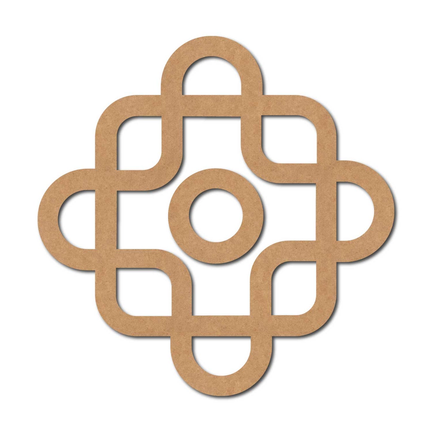 Kolam Muggu Pattern Cutout MDF Design 27