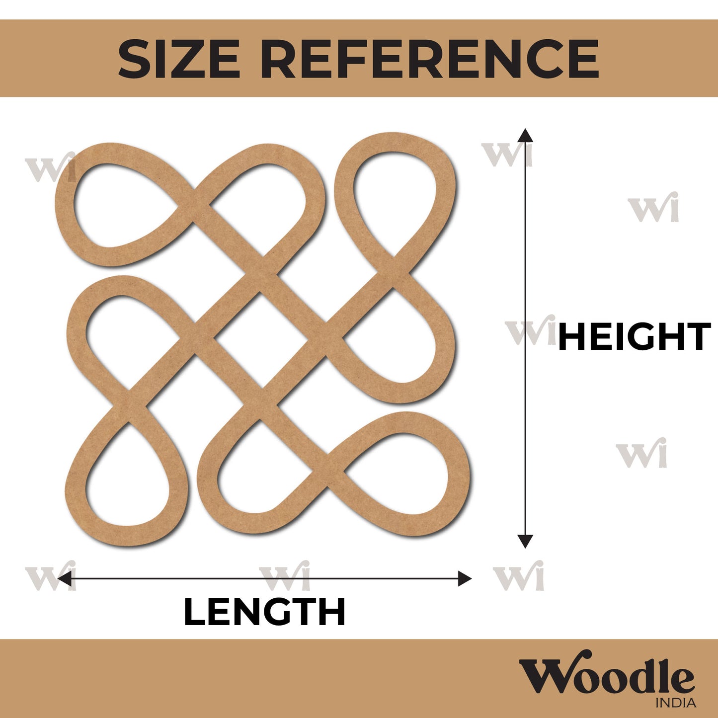 Kolam Muggu Pattern Cutout MDF Design 2