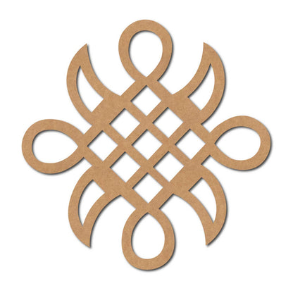 Kolam Muggu Pattern Cutout MDF Design 5