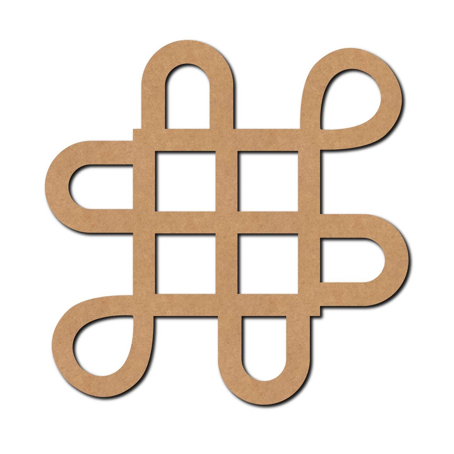 Kolam Muggu Pattern Cutout MDF Design 6
