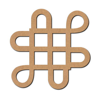 Kolam Muggu Pattern Cutout MDF Design 6