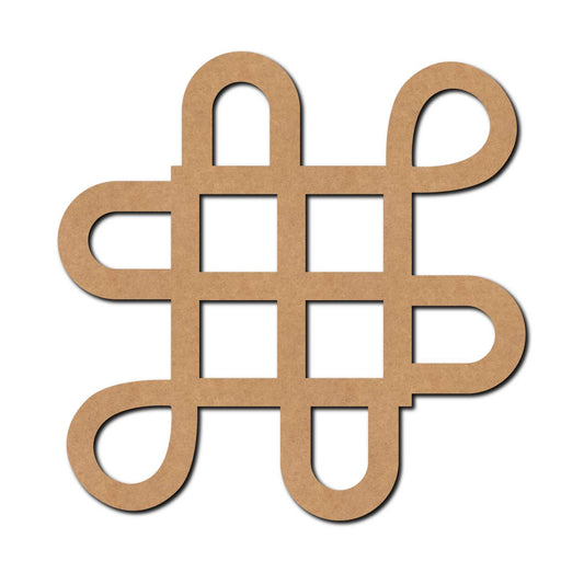 Kolam Muggu Pattern Cutout MDF Design 6