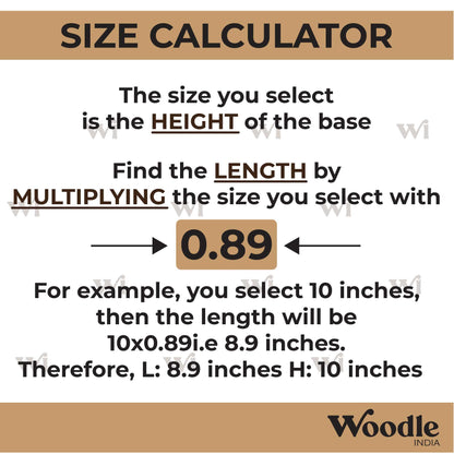 Kolam Muggu Pattern Cutout MDF Design 9