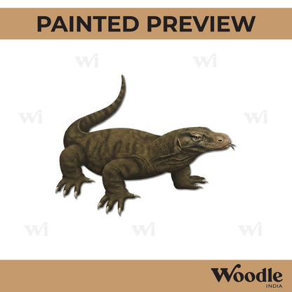 Komodo Dragon Pre Marked MDF Design 1