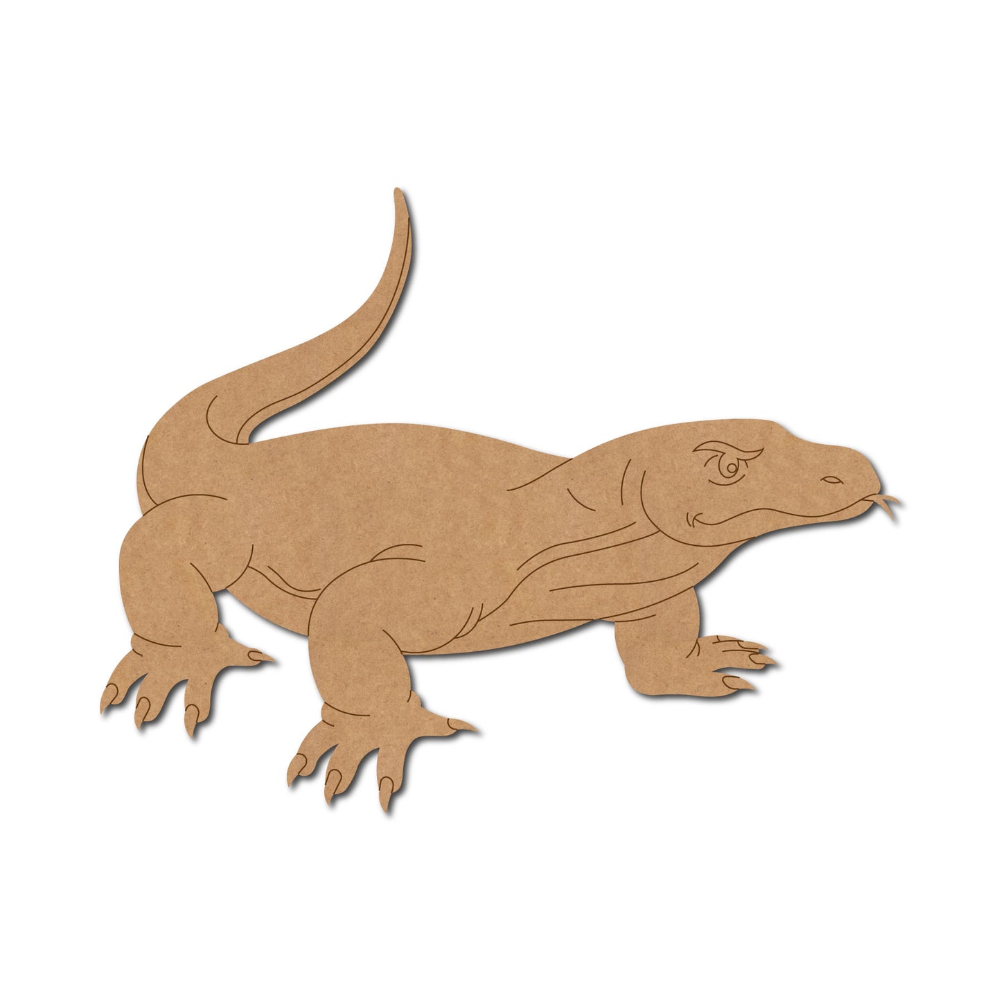 Komodo Dragon Pre Marked MDF Design 1