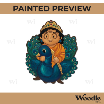 Krishna Ji Pre Marked MDF Design 10