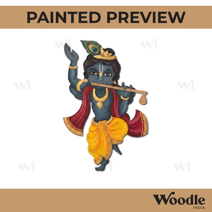 Krishna Ji Pre Marked MDF Design 11