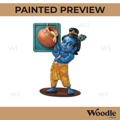 Krishna Ji Pre Marked MDF Design 17