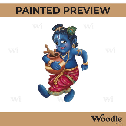 Krishna Ji Pre Marked MDF Design 18