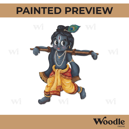 Krishna Ji Pre Marked MDF Design 21