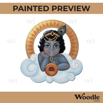 Krishna Ji Pre Marked MDF Design 42
