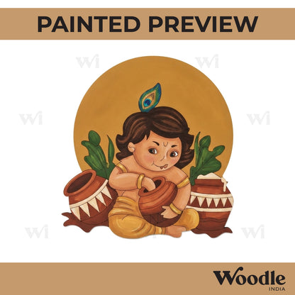 Krishna Ji Pre Marked MDF Design 46