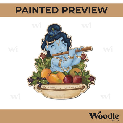 Krishna Ji Pre Marked MDF Design 50