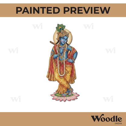 Krishna Ji Pre Marked MDF Design 53