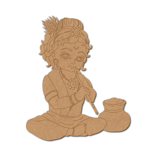 Krishna Ji Pre Marked MDF Design 58