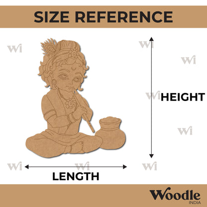 Krishna Ji Pre Marked MDF Design 58