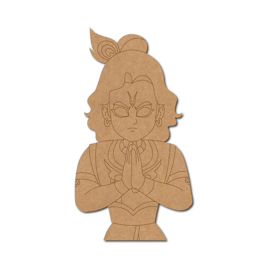 Krishna Ji Pre Marked MDF Design 59